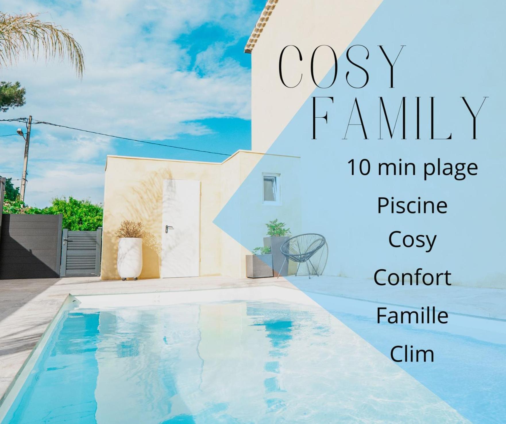 COSYFAMILY -COSY CONFORT -WIFI- NEUF-FAMILLE -15MIN PLAGE - CoHôteConciergerie Pérols Exterior foto